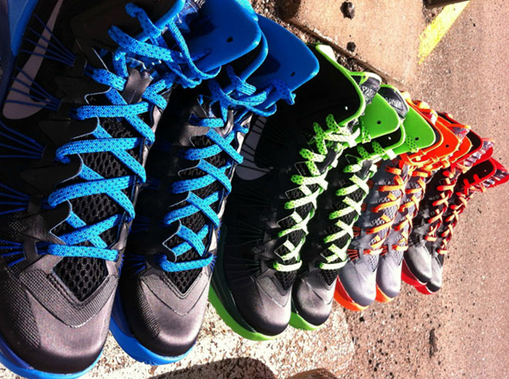 Nike Hyperdunk 2013 – Team Colorways