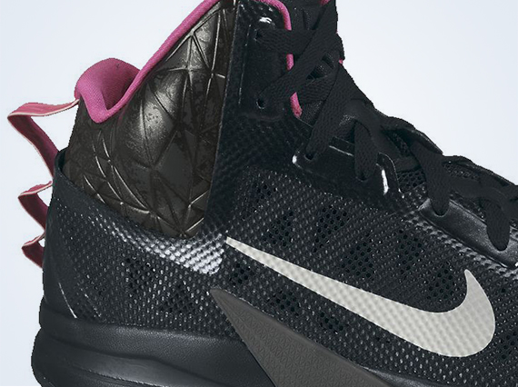 Nike Hyperfuse 2013 Black Pink 1