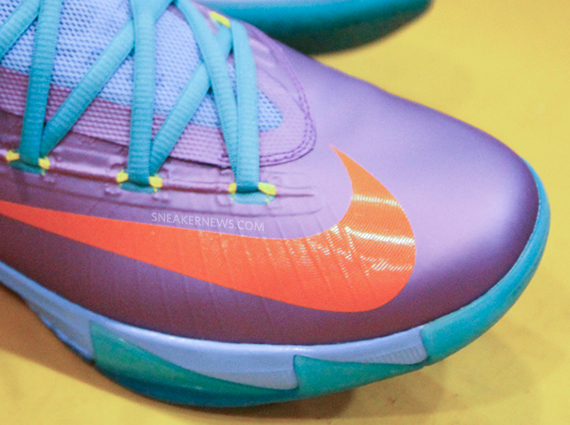 Nike KD 6 - Yellow - Purple 