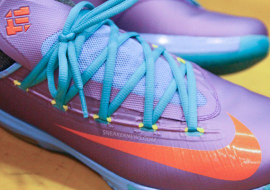 nike kd 6 purple red blue