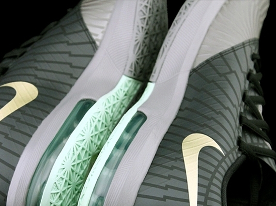 Nike KD VI – Grey – Mint – Gold