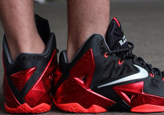 Nike LeBron 11 “Heat” – On-Feet