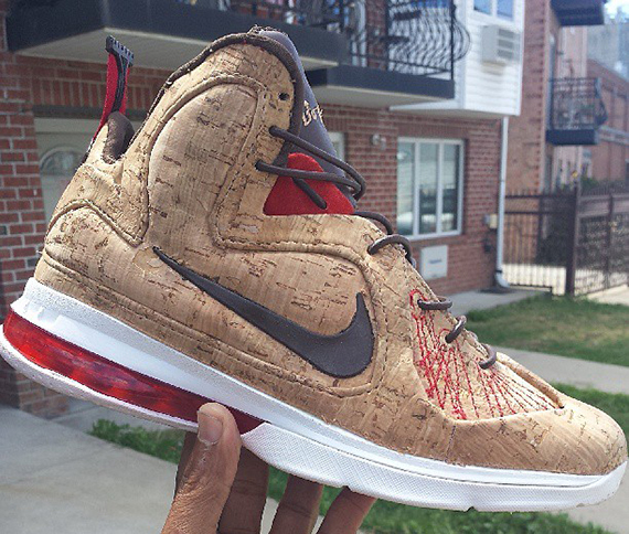 nike lebron 9 cork customs fbcc 2