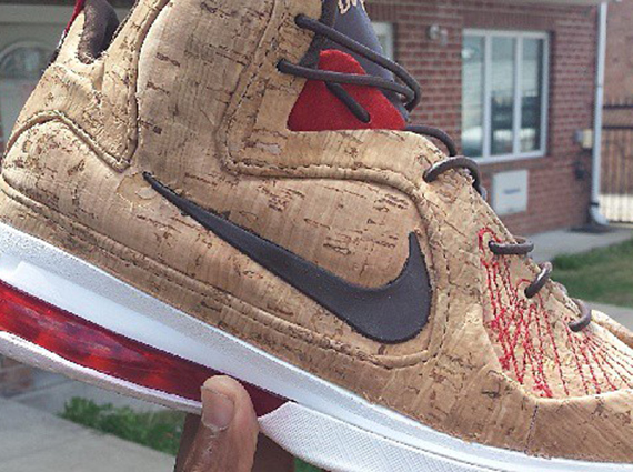 Nike LeBron 9 “Cork” Customs by FBCC