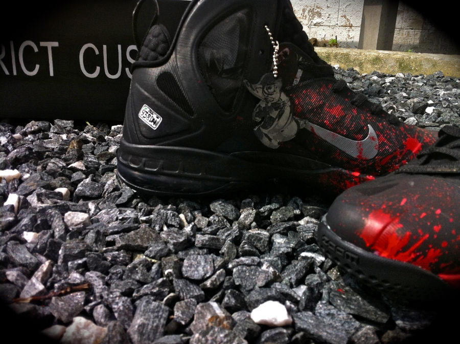 Nike Lebron 9 Death Proof Customs 12