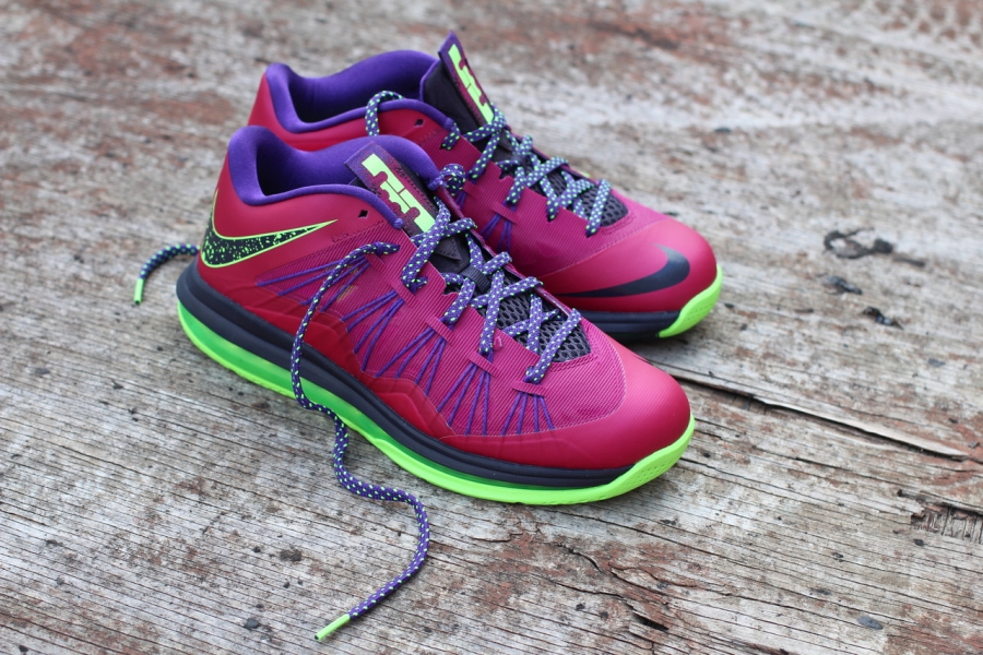 Nike Lebron X Low Raspberry Red New Release Date 04