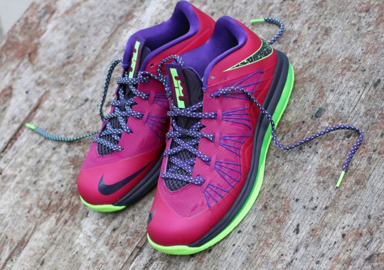 Nike LeBron X Low “Raspberry Red” – New Release Date