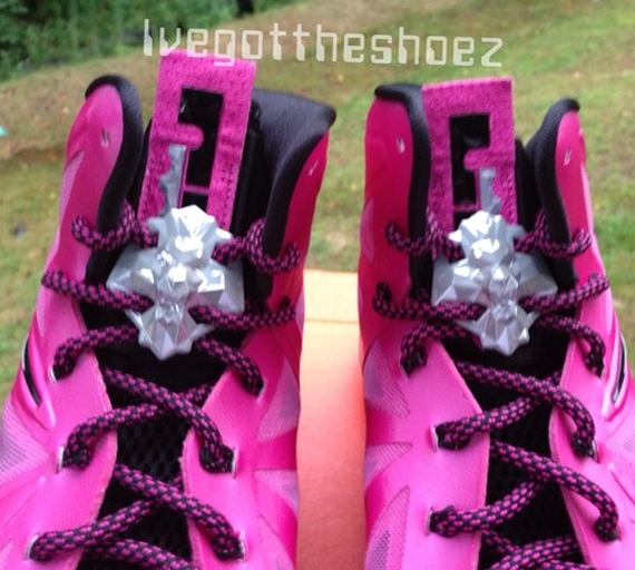 Nike Lebron X Think Pink Sample 02