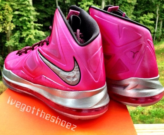 Nike Lebron X Think Pink Sample 05
