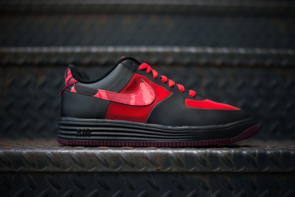 Nike Lunar Force 1 Low Red Camo Available 04