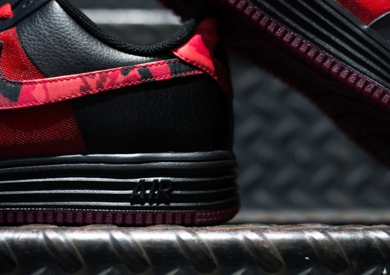 Nike Lunar Force 1 Low “Red Camo” – Available