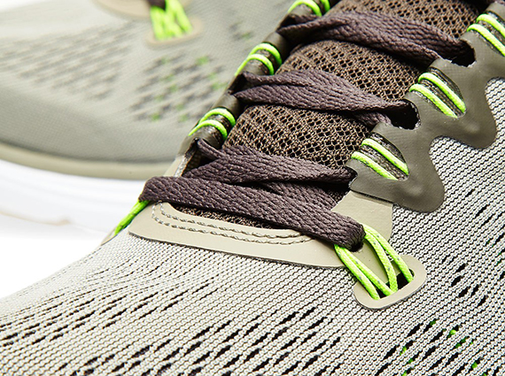 Nike LunarGlide+ 5 – Mine Grey – Newsprint – Flash Lime