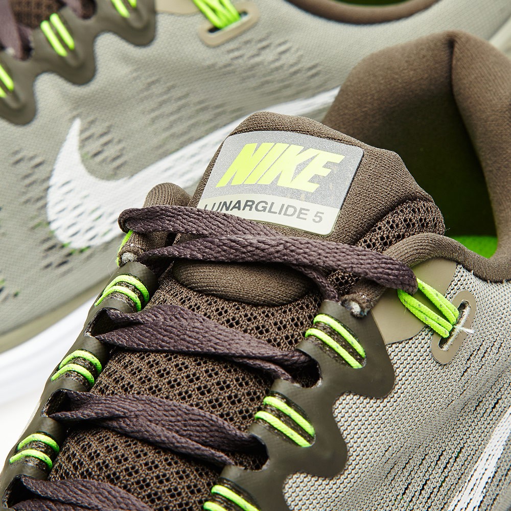 Nike Lunarglide 5 Mine Grey Green 6