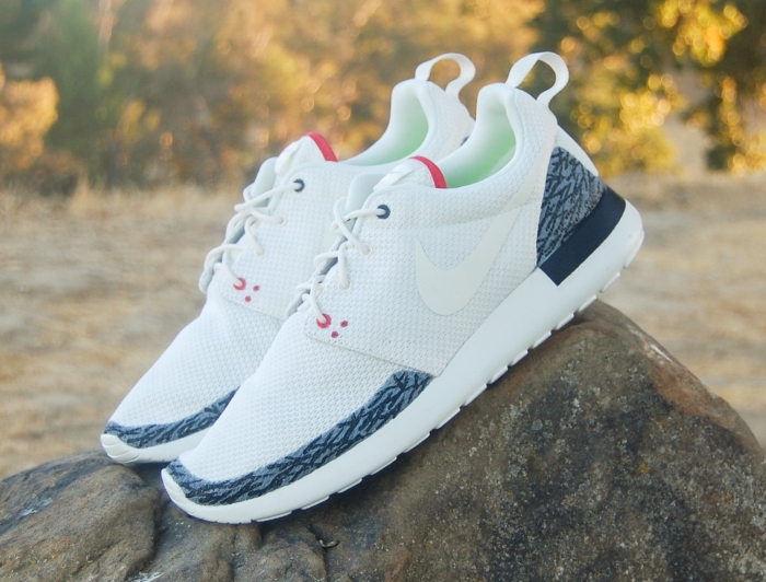 Nike Roshe Run Air Jordan Iii Customs 03