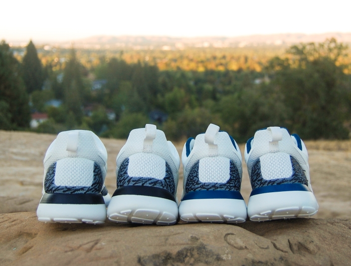 Nike Roshe Run Air Jordan Iii Customs 04