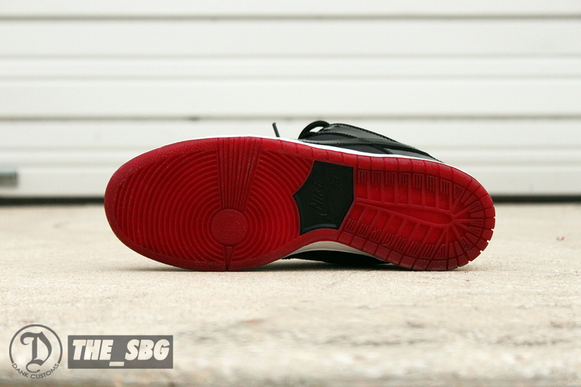 Nike Sb Dunk Low Bred By Dank Customs 02