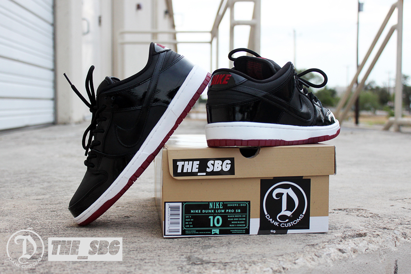 Nike Sb Dunk Low Bred By Dank Customs 03