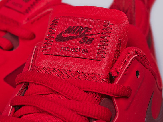 Nike SB Project BA - University Red - White - Chianti