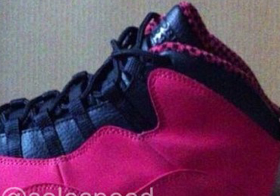 Air Jordan X GS – Pink – Black