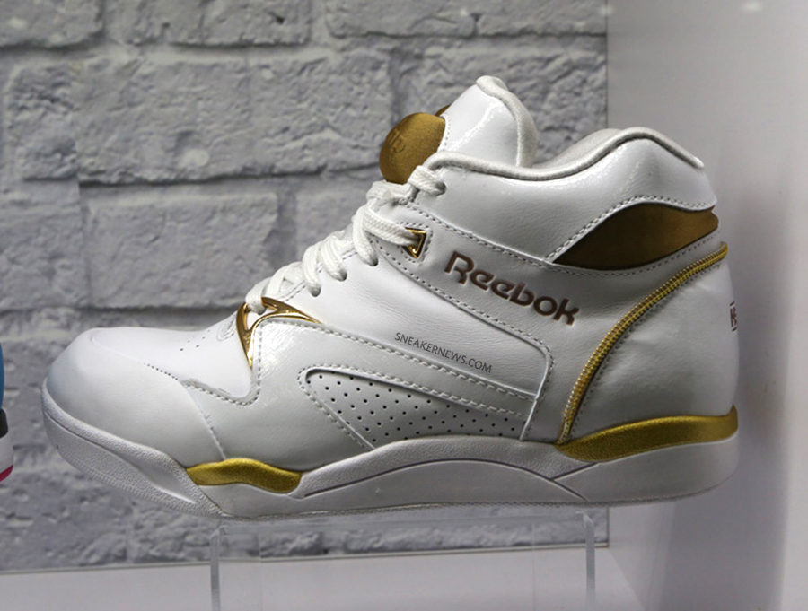 Reebok Pump Aerobic Lite White Gold 1