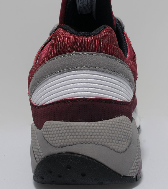 Saucony Grid 9000 - Burgundy - Grey | Available - SneakerNews.com