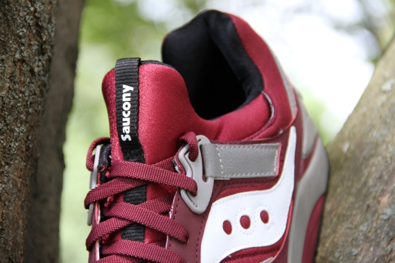 Saucony Grid 9000 Burgundy White 05