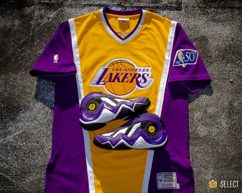 Kobe Bryant Official Mitchell and Ness 1997 Slam Dunk Contest Warm