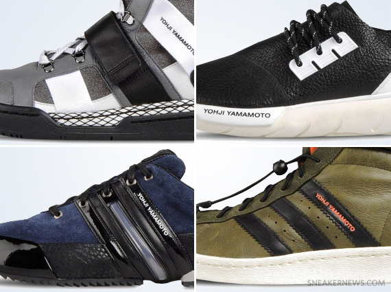 adidas Y-3 Fall/Winter 2013 Footwear Collection