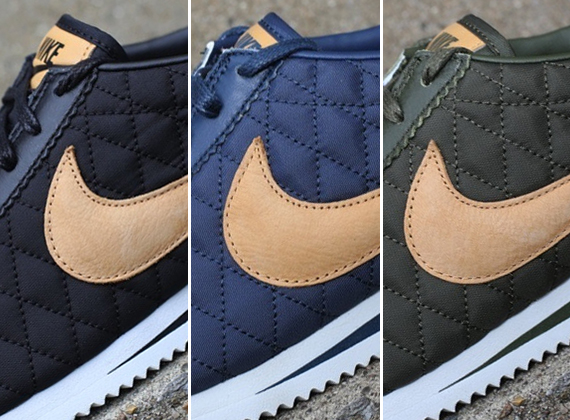 Nike Classic Cortez Nylon Premium QS “Quilted” – Available