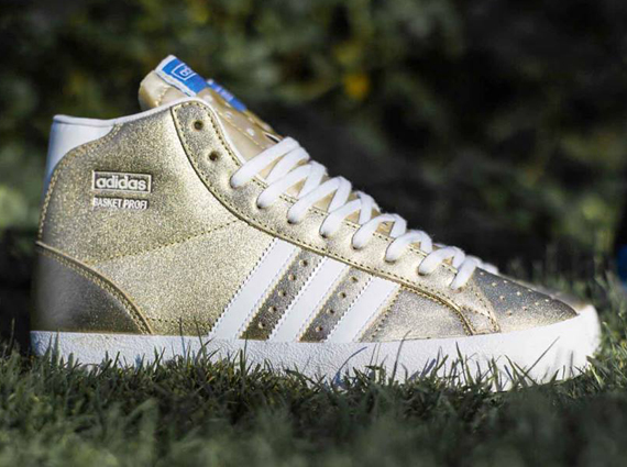 adidas Originals Profi - Metallic Gold - Running White -