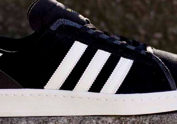 adidas Originals Campus AS - Black - White - Gold