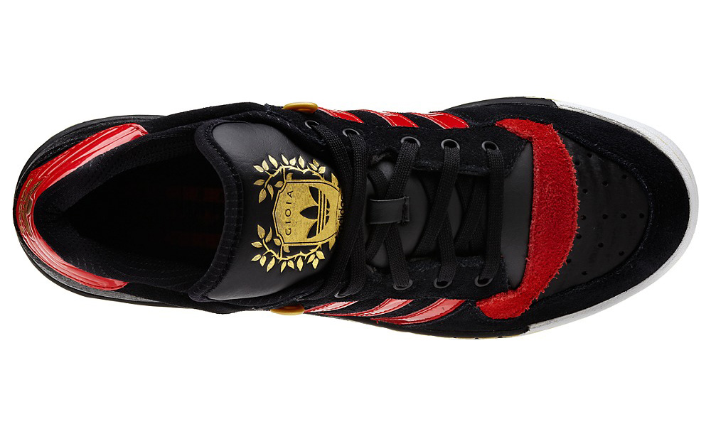 Adidas Rivarly Lo Black Scarlet 3