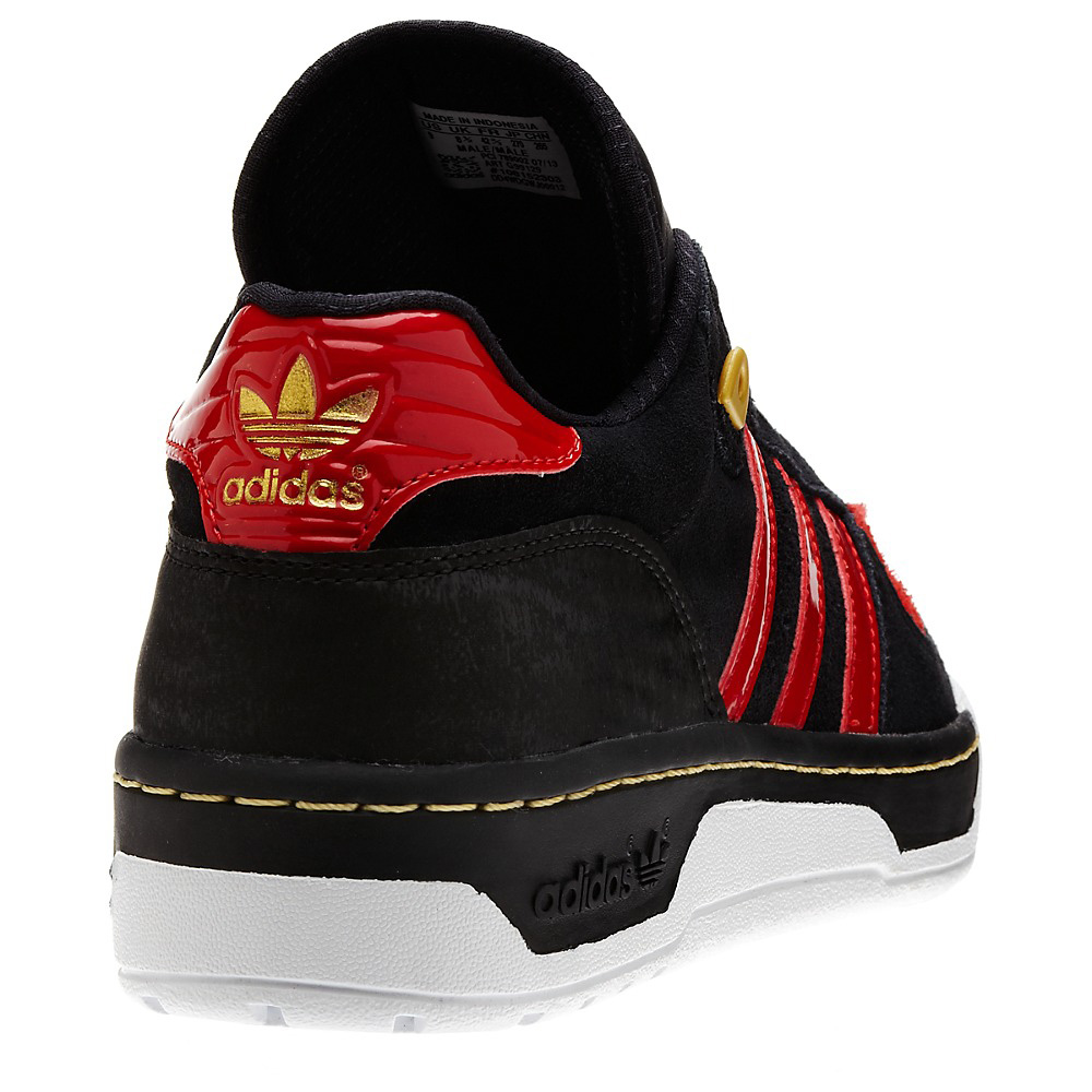 Adidas Rivarly Lo Black Scarlet 5