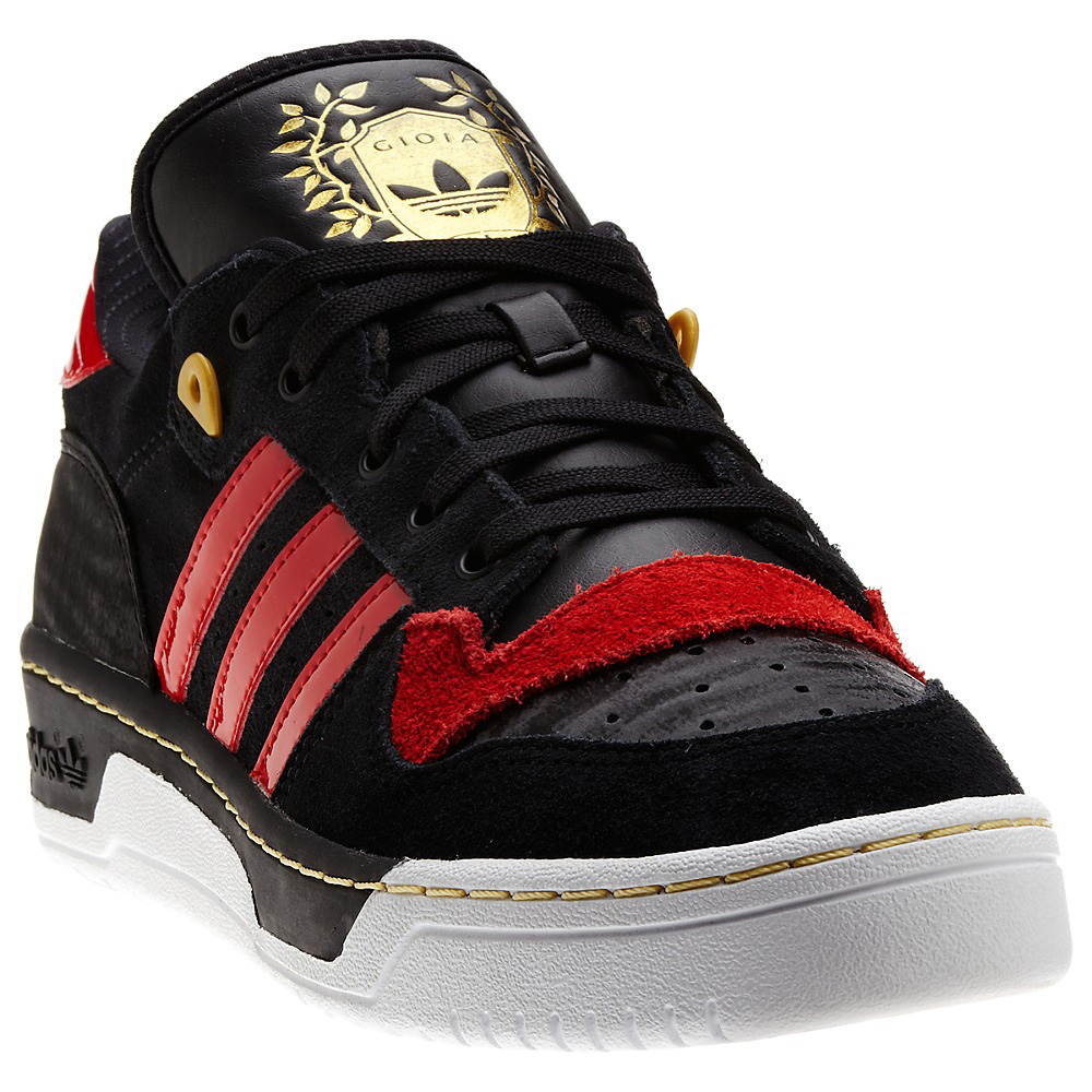 Adidas Rivarly Lo Black Scarlet 6