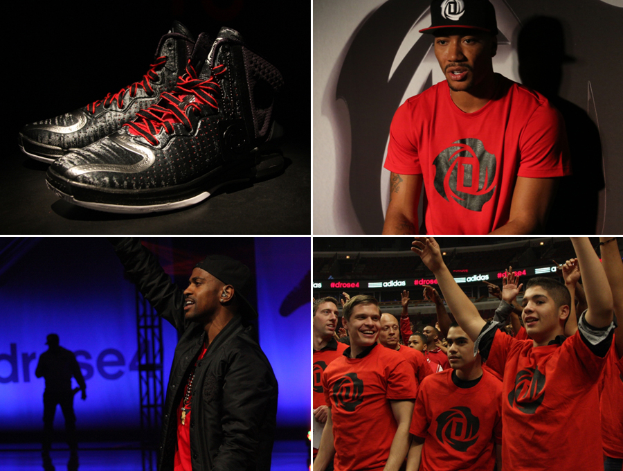 Derrick rose best sale shoes 4.0