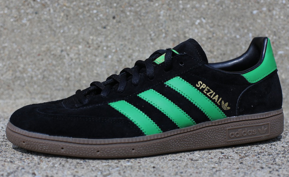 Adidas Spezial Black Green Gum 1