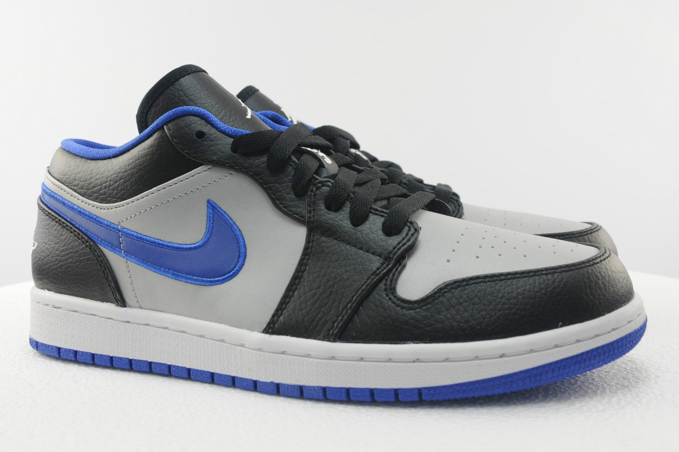 Air Jordan 1 Low Black White Game Royal 1