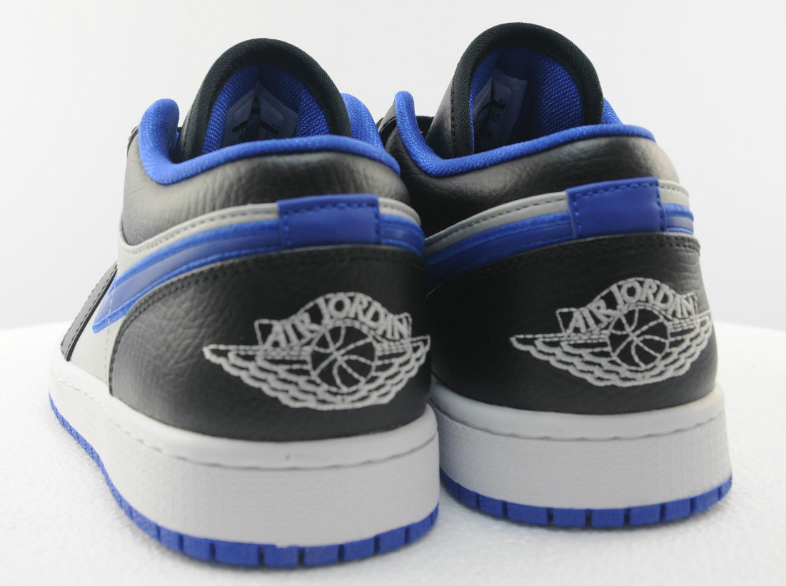Air Jordan 1 Low Black White Game Royal 5