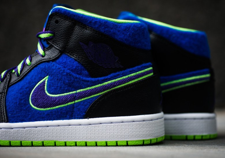 Air and jordan 1 Couture Hats – Black – Court Purple – Flash Lime | Available