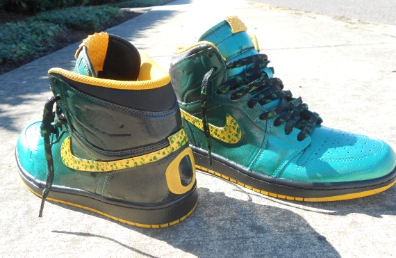 Ceeze's Custom DuckBoot Air Jordan 1 High