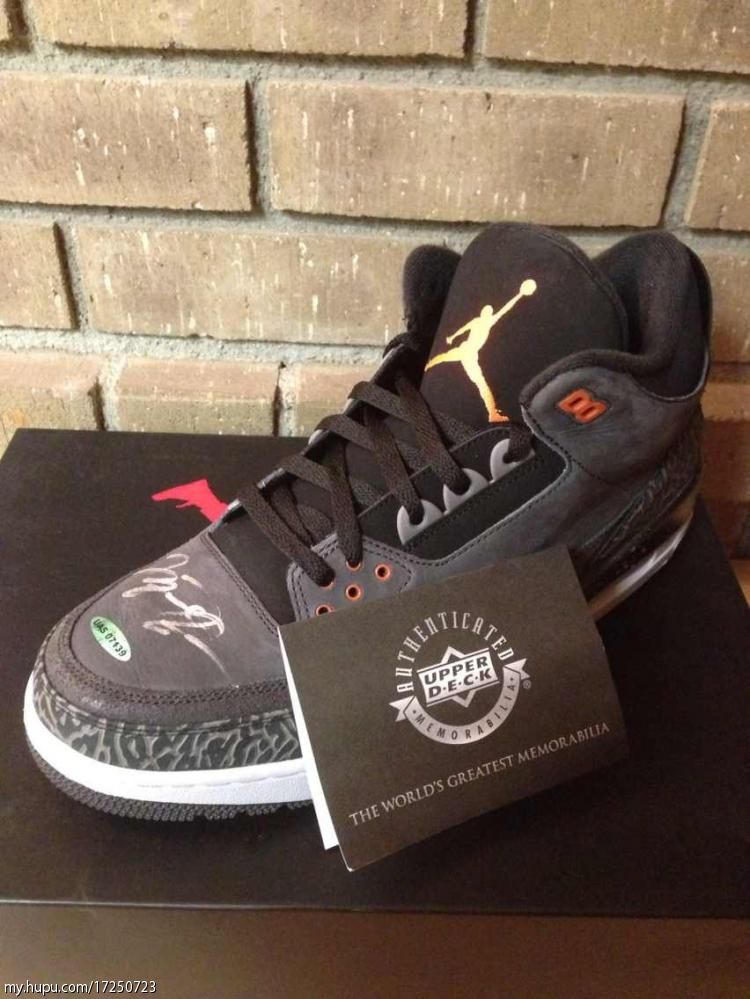 Air Jordan Retro Fear Pack Michael Jordan Autographed Set 5