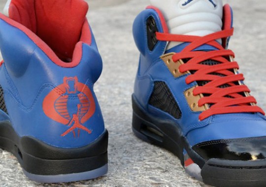 Air Jordan V “Cobra Commander” Customs by Freaker Sneaks