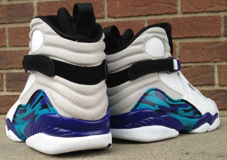 Air Jordan VIII “Aqua Home” Customs by Mache