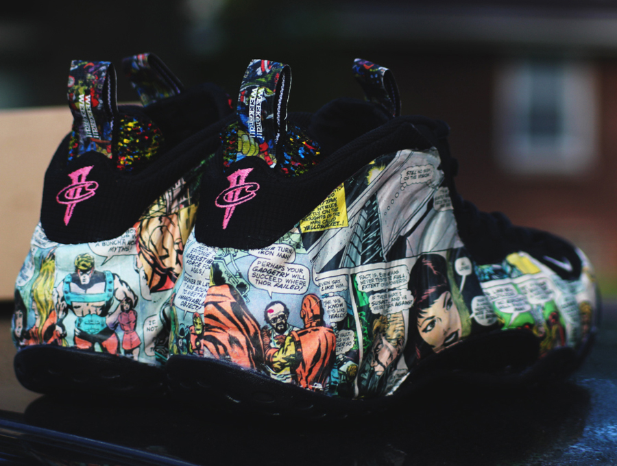 Surname Finally point Nike Air Foamposite One "Avengers" Customs by RBN - SneakerNews.com