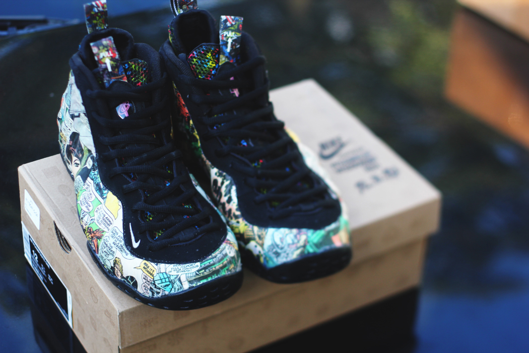 Hand painted Avengers Nike uptempos