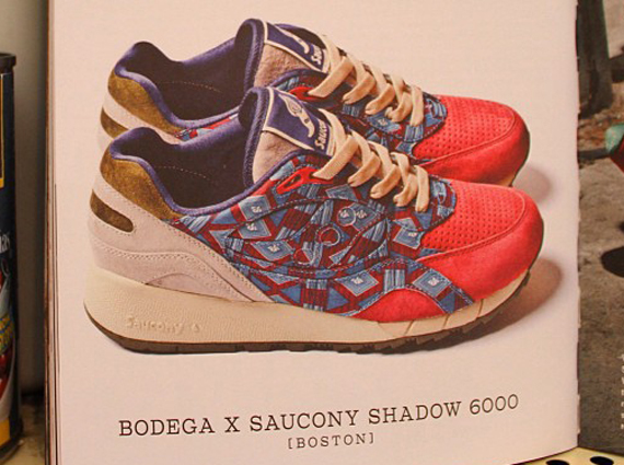 Bodega Saucony Shadow 6000 Release Date