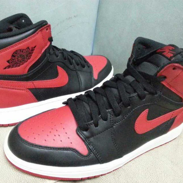 Bred Air Jordan 1 Retro High Og 5