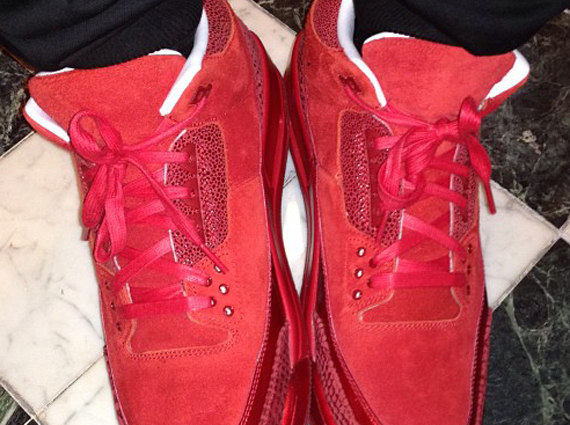 Red cheap octobers jordans