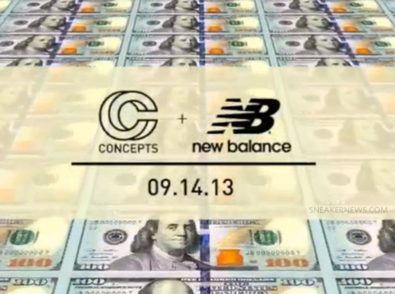 Concepts x New Balance 998 "C-Note" - Teaser