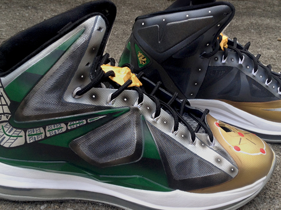Nike Lebron X "Dragonzord" by DeJesus Customs